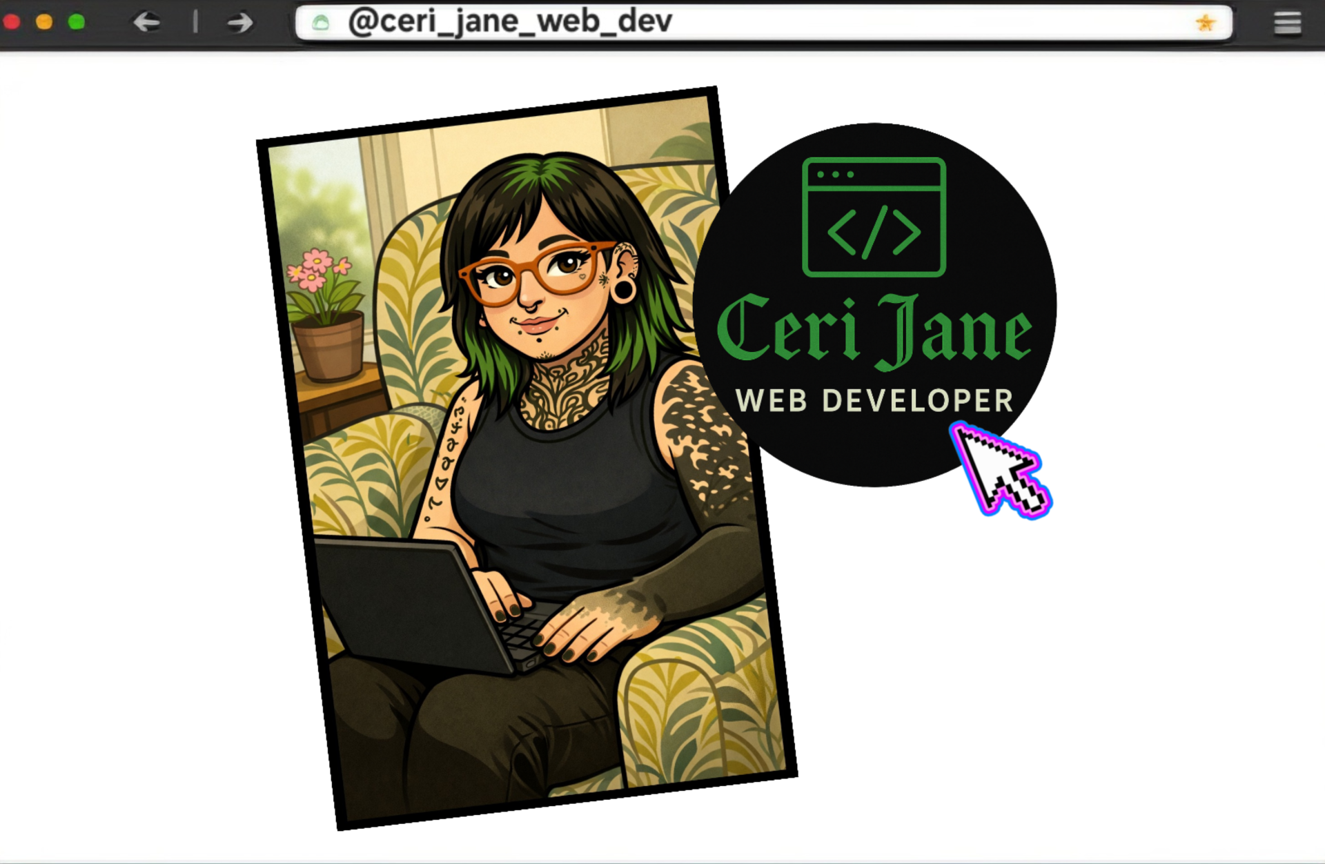 Ceri Jane Web Development logo